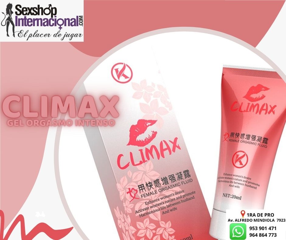 CLIMAX DE GEL ORGASMO INTENSO